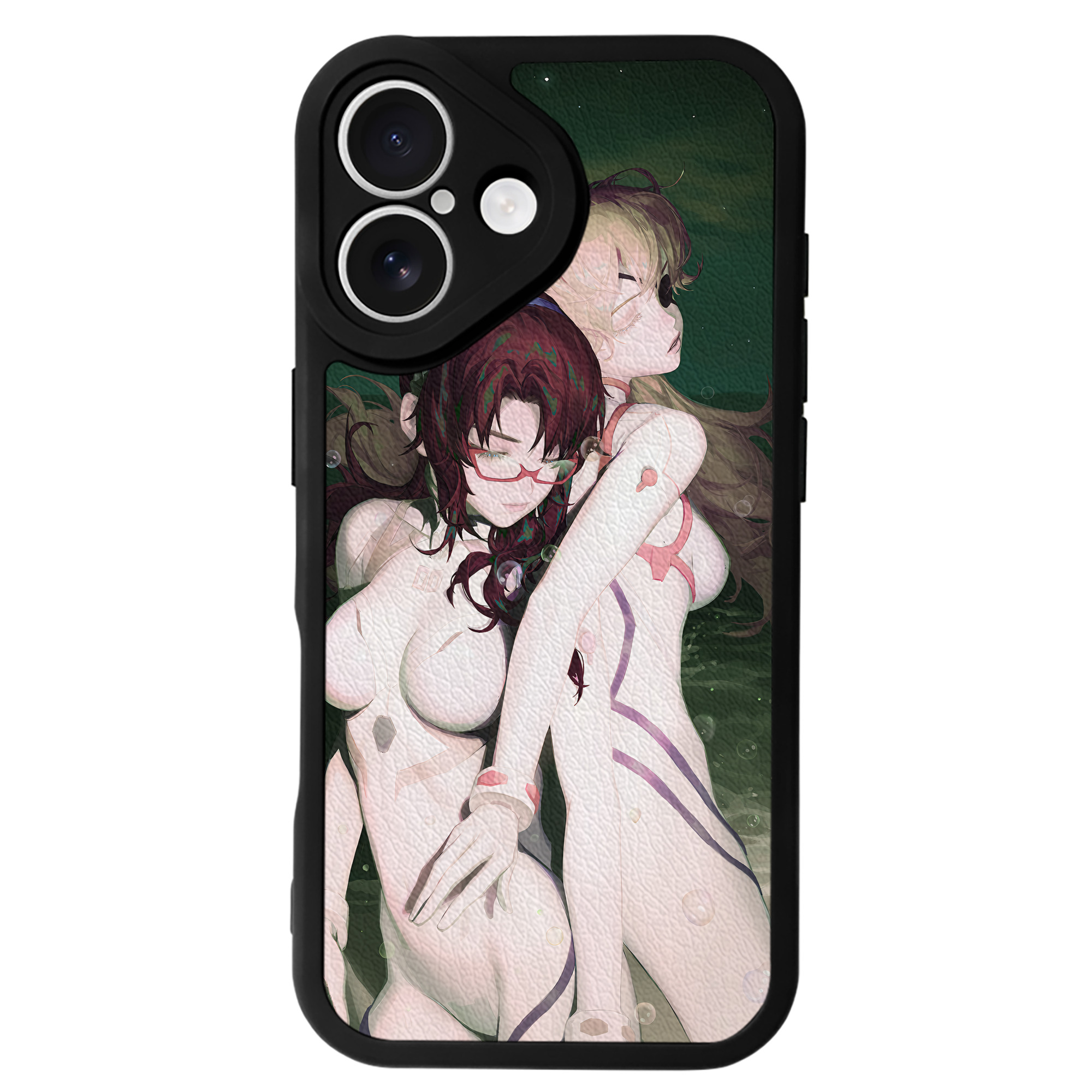 （画像用） EVA 新世紀エヴァンゲリオン 【iPhone 16シリーズ対応】シリコンスマホケース（レザー調） 材質：シリコン